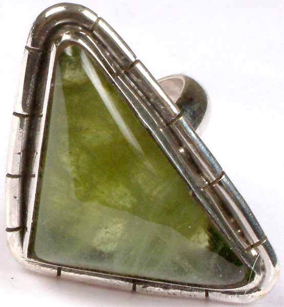 Grossular Garnet Ring