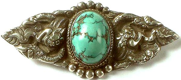 Hair Ornament with Turquoise