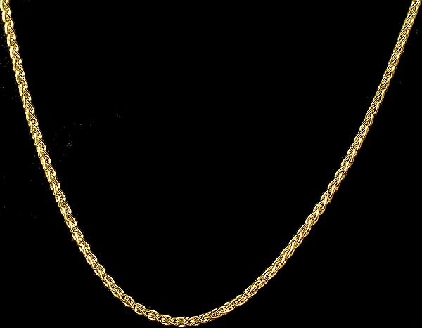 Handcrafted Gold Chain