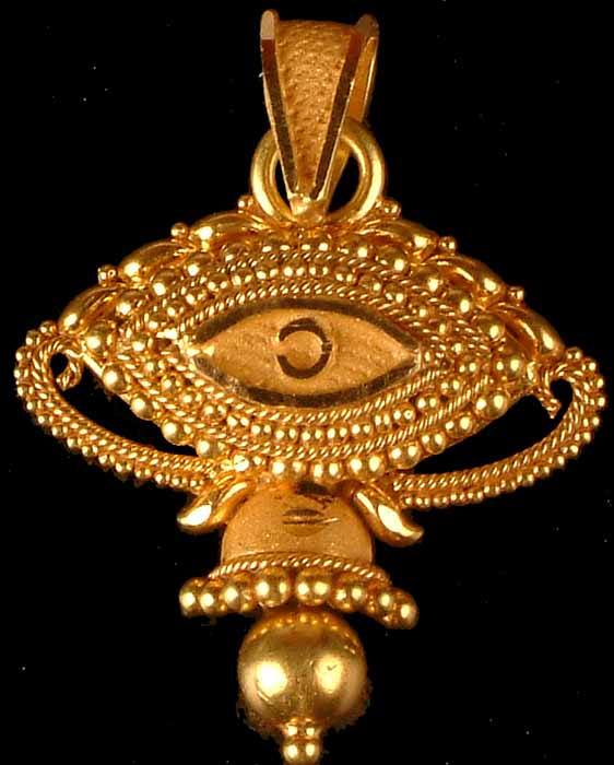 Handcrafted Gold Pendant