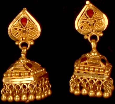 Handcrafted Post Earrings from Rajasthan