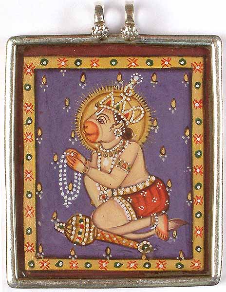 Hanuman Saying the Rosary