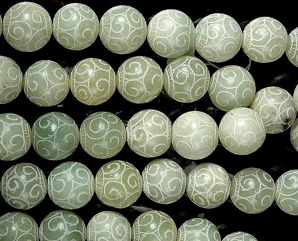 Incised Jade Balls