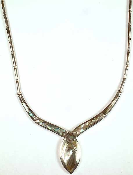 Inlay Abalone Necklace