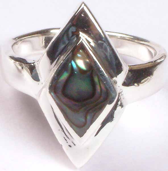 Inlay Abalone Ring
