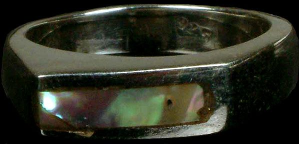 Inlay Abalone Ring