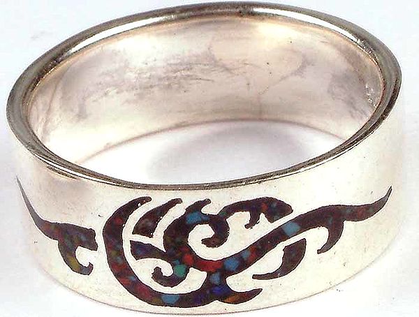 Inlay Celtic Ring
