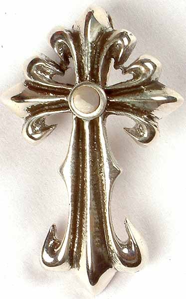 Inlay Shell Holy Cross Pendant
