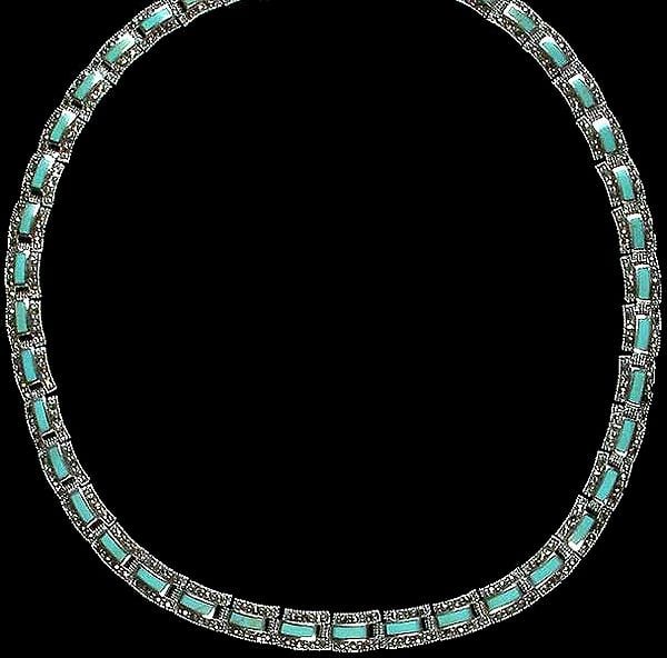 Inlay Turquoise Necklace