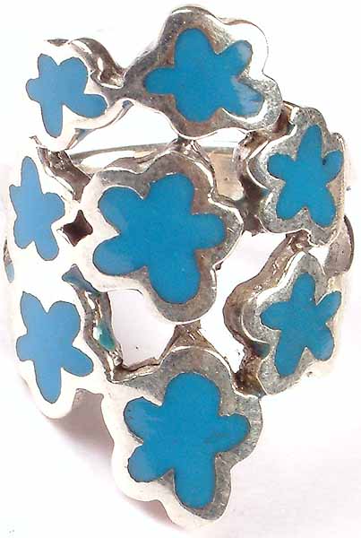 Inlay Turquoise Ring