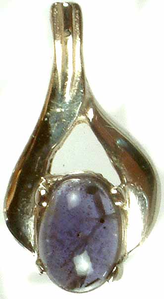 Iolite Pendant
