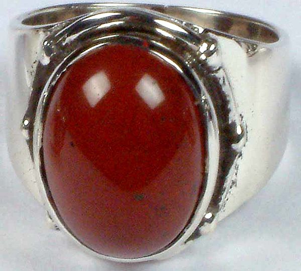 Jasper Oval Ring