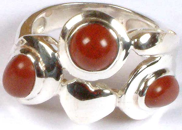 Jasper Valentine Ring | Indian Gemstone Jewelry