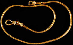Sterling Gold Plated Snake Chain to Hang Your Pendants On