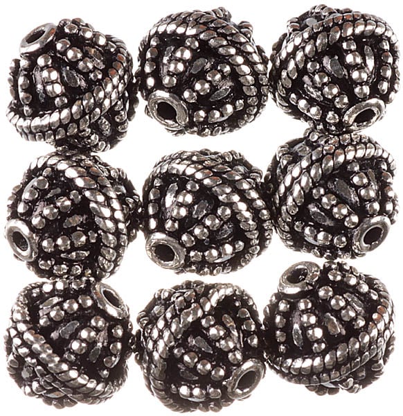 Knotted Rope Fine Beads (Price Per Pair)