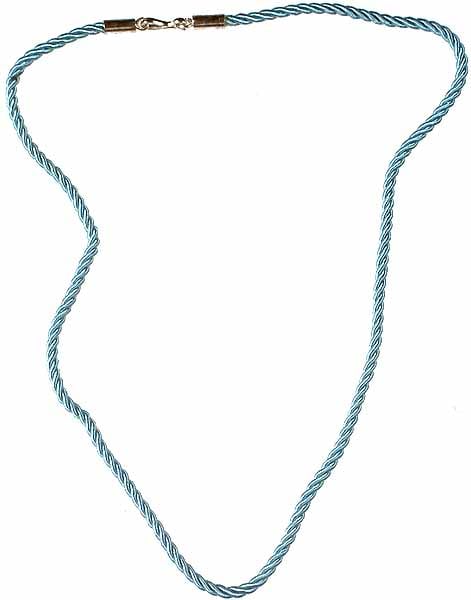 Knotted Rope Necklace with Sterling Closure to Hang Your Pendants On