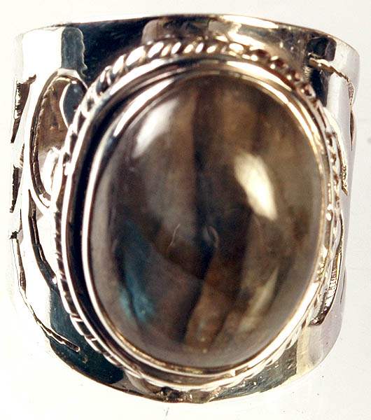 Labradorite Oval Ring