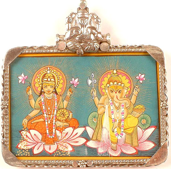 Lakshmi - Ganesha Pendant