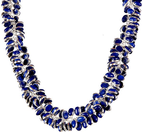 Lapis Lazuli Bunch Necklace