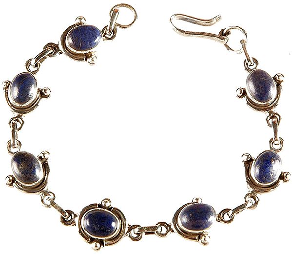 Lapis Lazuli Cabochon Bracelet