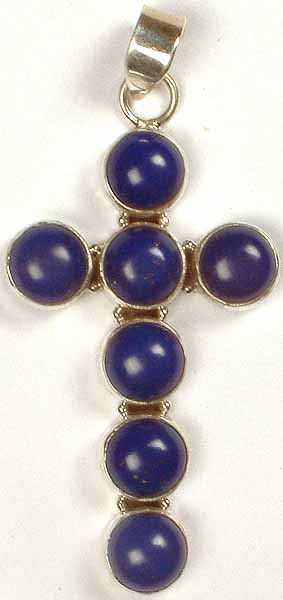 Lapis Lazuli Cross