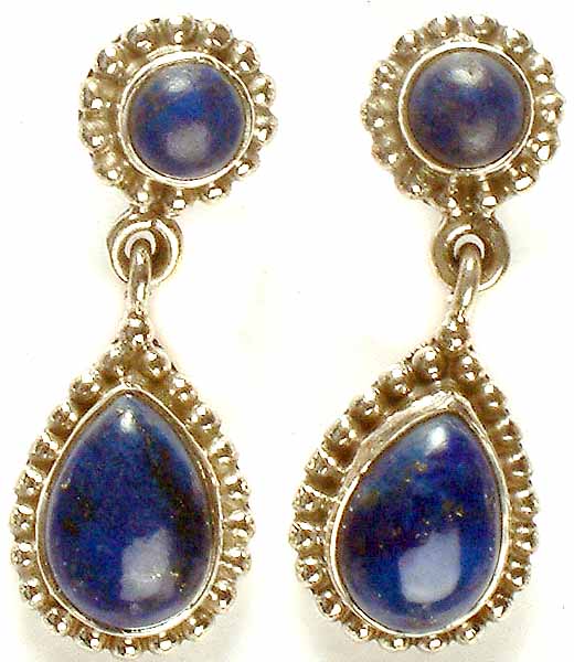 Lapis Lazuli Dangling Earrings