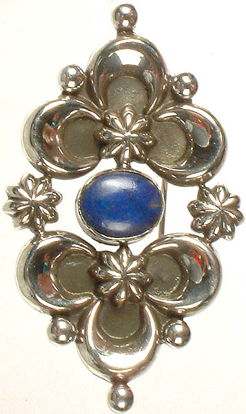 Lapis Lazuli Designer Brooch