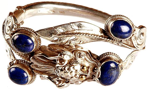 Lapis Lazuli Dragon Bracelet