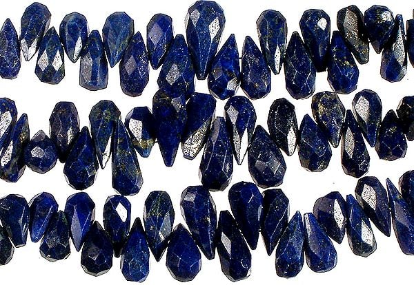 Lapis Lazuli Faceted Drops