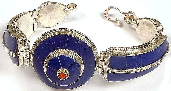Lapis Lazuli Inlay Bracelet