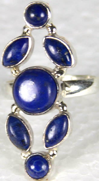 Lapis Lazuli Mughal Ring