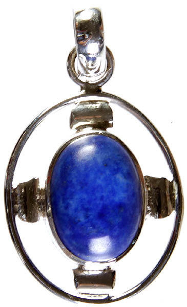 Lapis Lazuli Oval Pendant