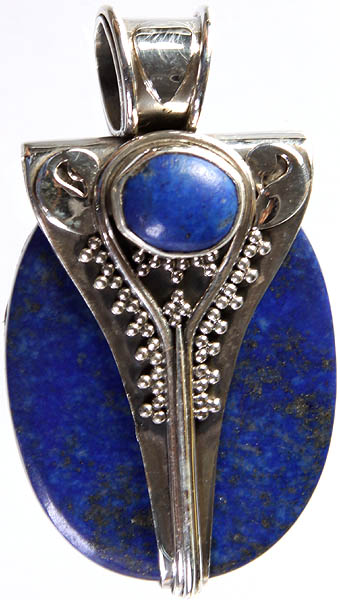 Lapis Lazuli Oval Pendant