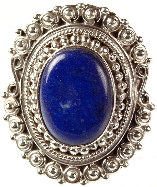 Lapis Lazuli Oval Ring