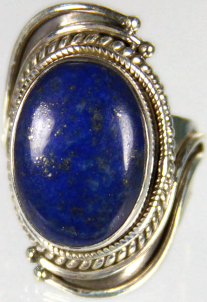 Lapis Lazuli Oval Ring