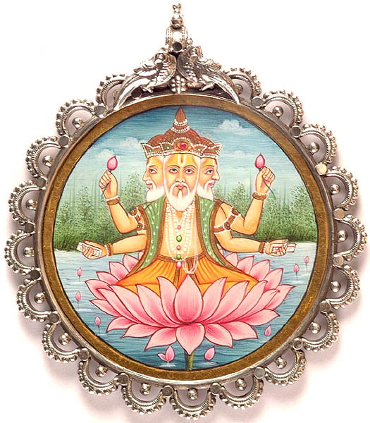Lord Brahma: Creator of The Universe (Pendant)