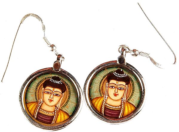 Lord Buddha Earrings