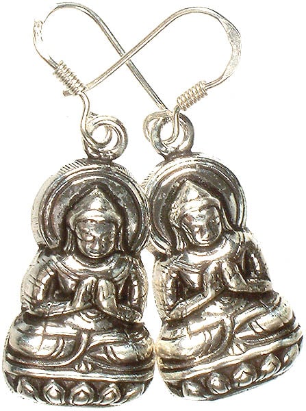 Lord Buddha Earrings