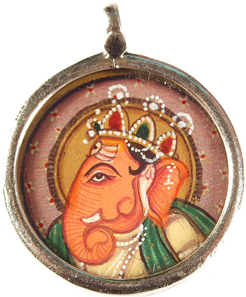 Lord Ganesha Face Pendant