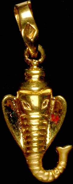 Lord Ganesha Head Pendant