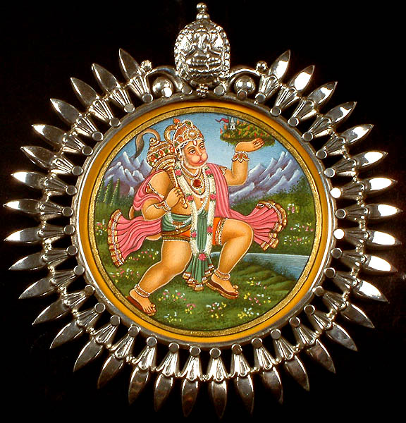 Lord Hanuman Carrying Mount Sanjeevani