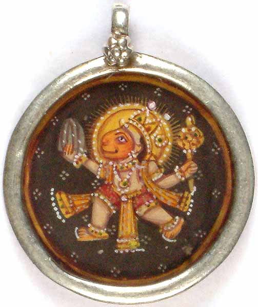 Lord Hanuman with Mount Sanjeevini