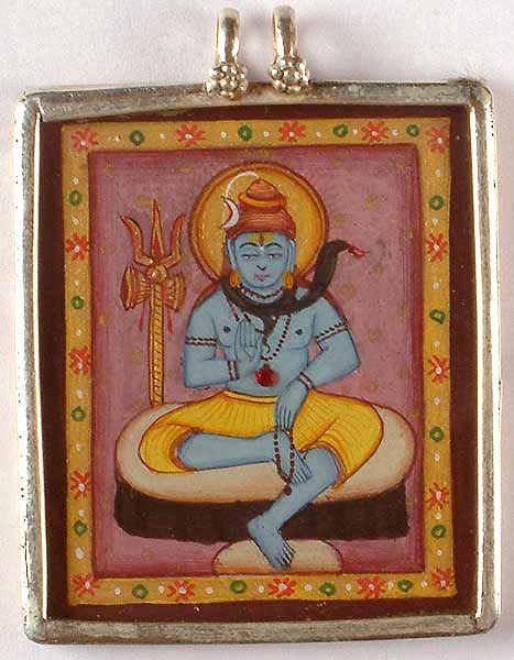 Lord Shiva In Abhaya Mudra