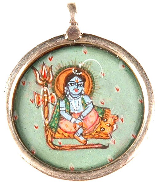 Lord Shiva Seated in Royal Ease Posture