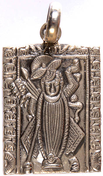 Lord Srinathji (Krishna) Sterling Pendant