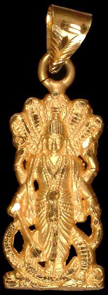 Lord Vishnu with Sheshnaga