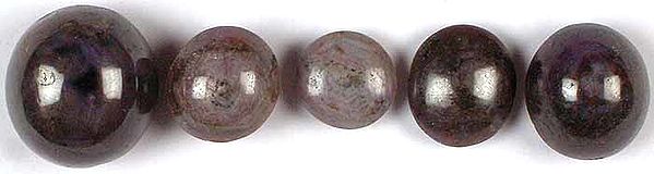 Lot of Five Star Ruby Undrilled Cabochons