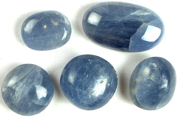 Lot of Five Star Sapphire Cabochons