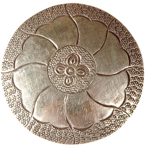 Lotus Chakra Pendant with Central Vishva Vajra