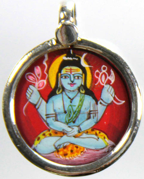 Meditating Shiva Pendant